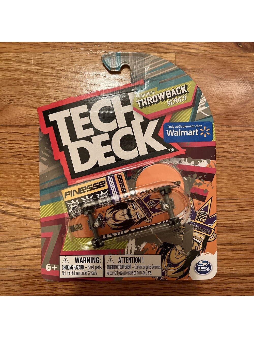 TECH DECK FINESSE ULTRA RARE Throwback Series Walmart Fingerboard Skateboard